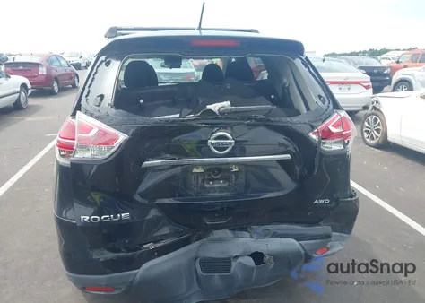 2015 Nissan Rogue S from USA, damaged, VIN 5N1AT2MK3FC824449